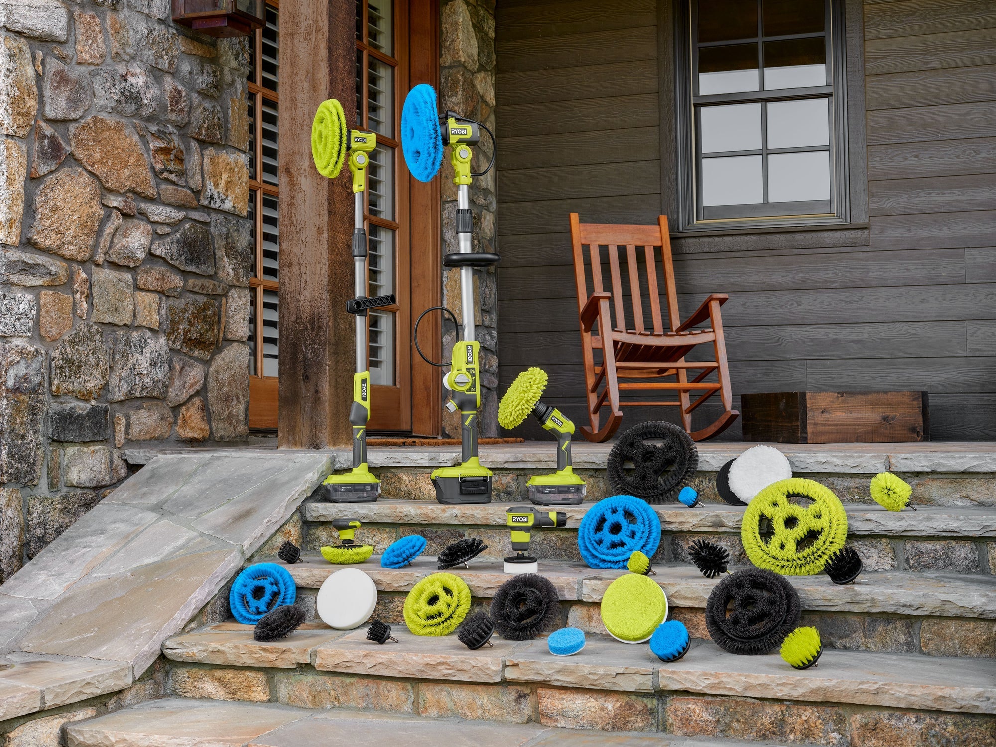 18V ONE+ Cordless VORTEX Power Scrubber (Tool Only), Electric Spin Scrubber