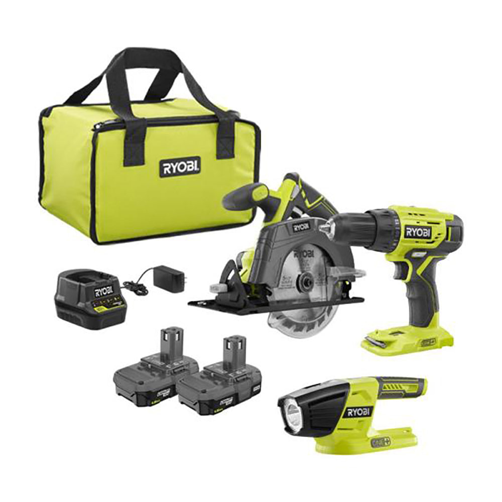 18V ONE+ 2-Tool Combo Kit with LED Light