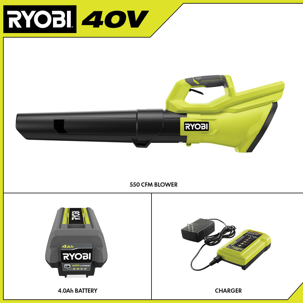 40V 550 CFM Blower Kit
