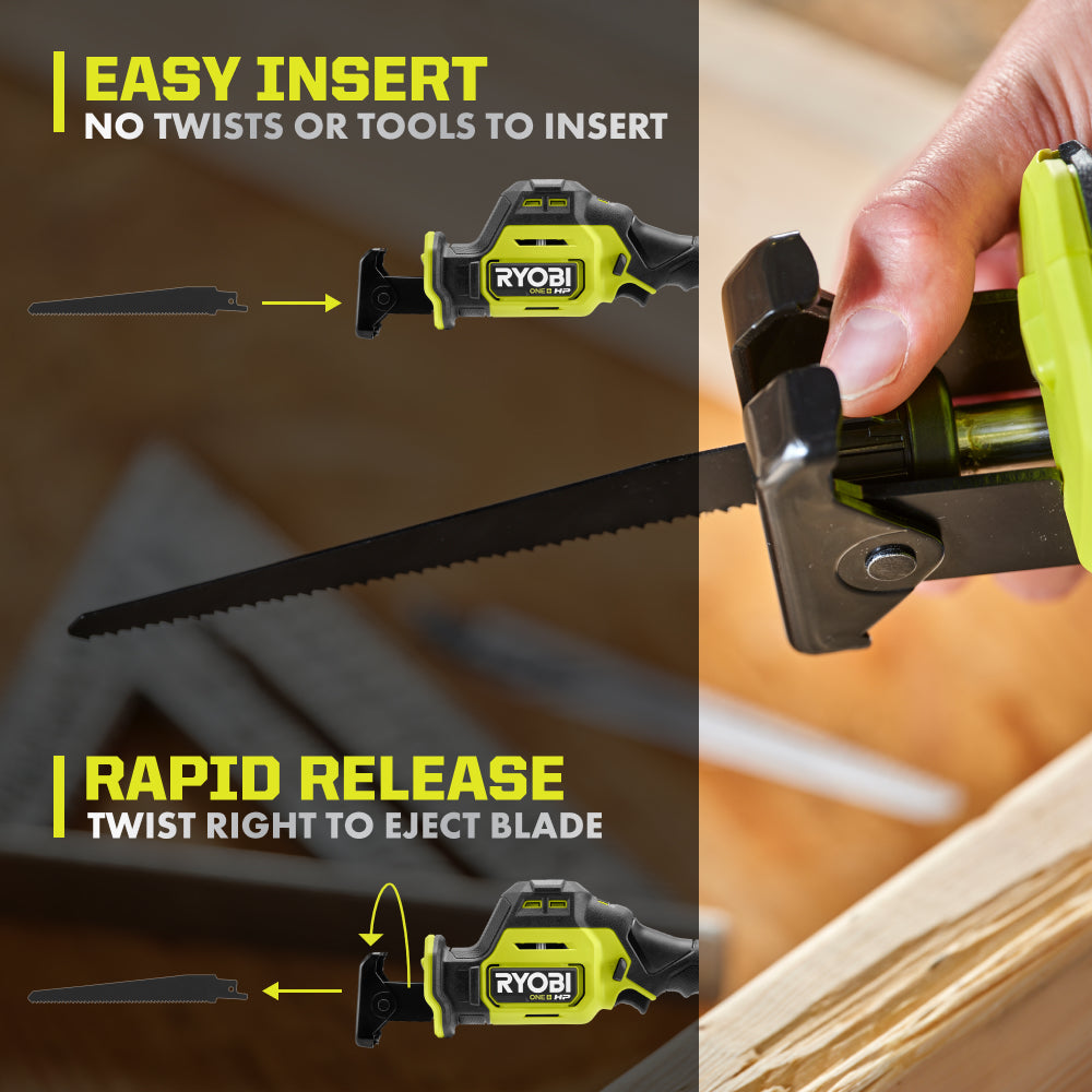 18V ONE+ HP Compact Brushless One-Handed Reciprocating Saw
