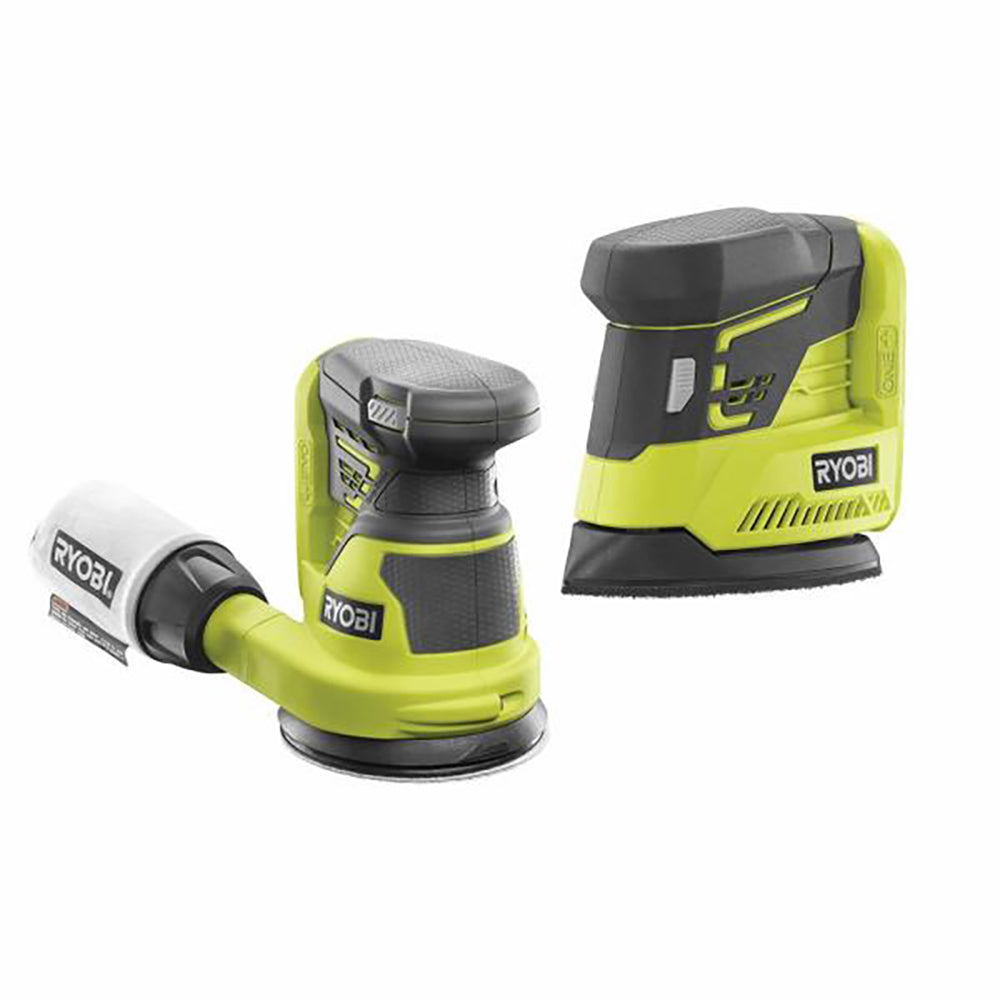 18V ONE+ 5" Random Orbit Sander & Corner Cat Finish Sander