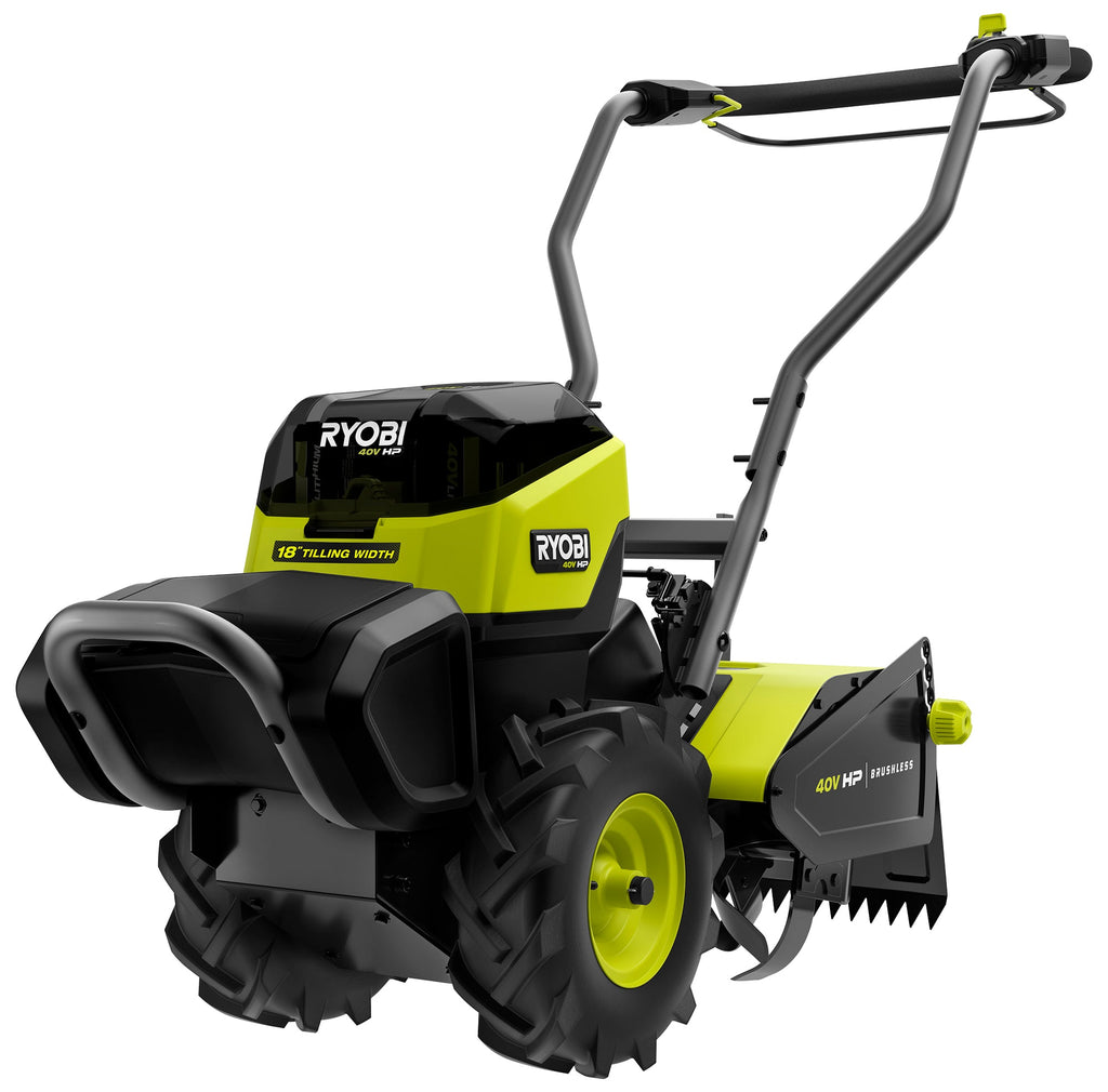 40V HP Brushless 18" Rear Tine Tiller Kit
