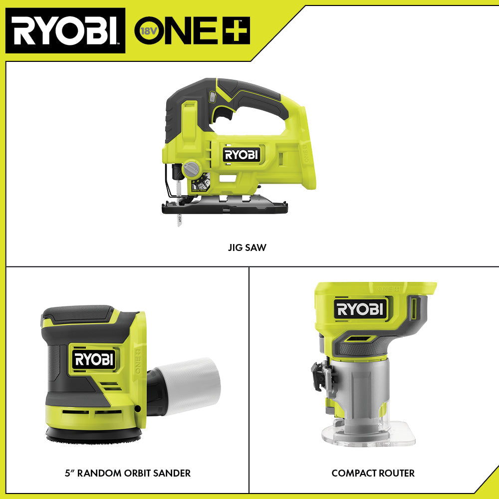 18V ONE+ 3-Tool Combo