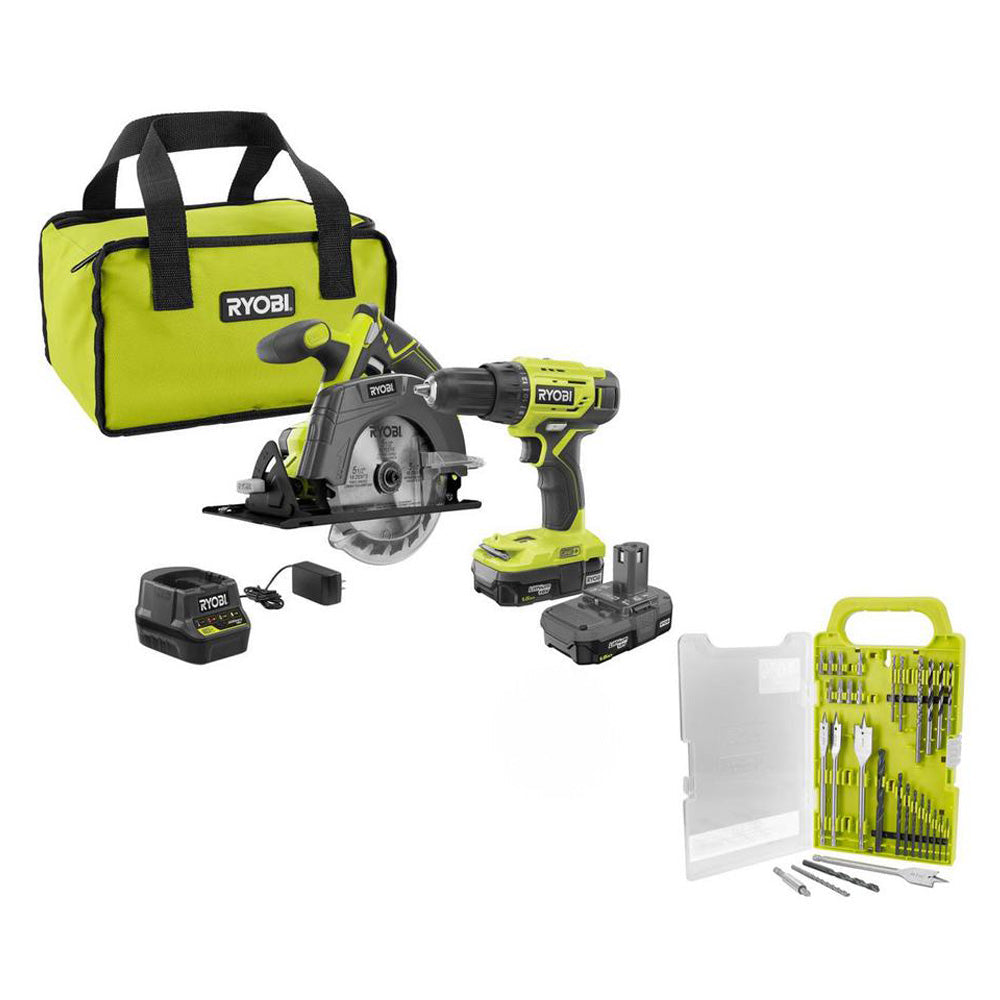 18V ONE+ 2-Tool Combo Kit with 31 PC. Drilling & Driving Kit