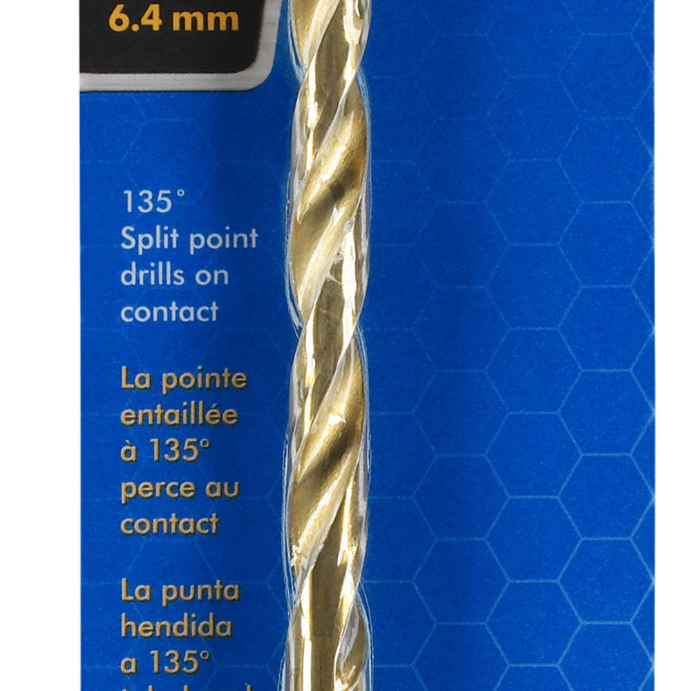 1/4" Titanium Drill Bit