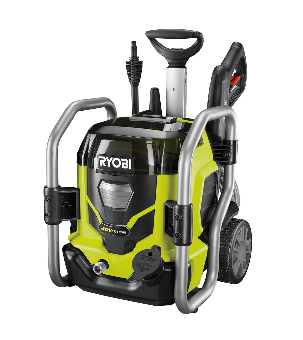 40V 1500 PSI 1.2 GPM Cordless Cold Water Electric Pressure Washer with (2) 5.0 Ah Batteries and Charger