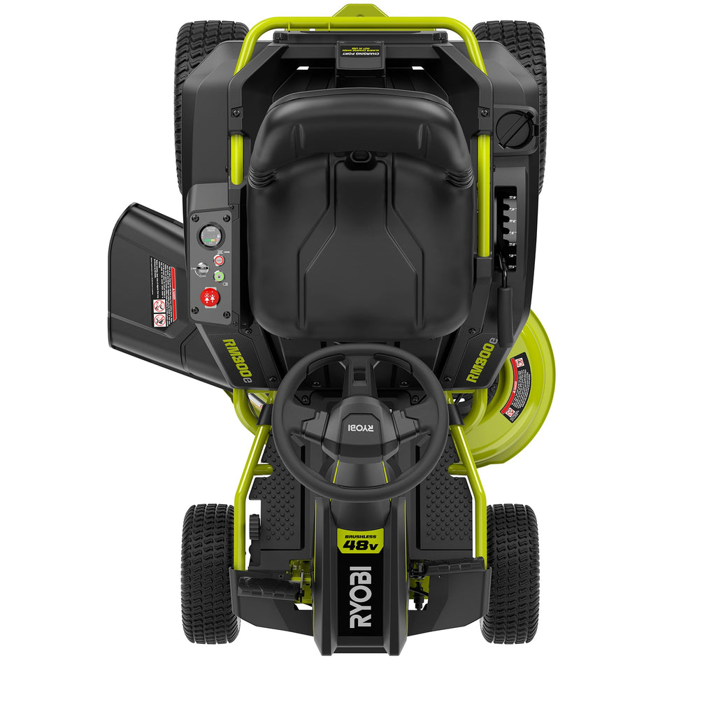 30" 50 AH Electric Riding Lawn Mower