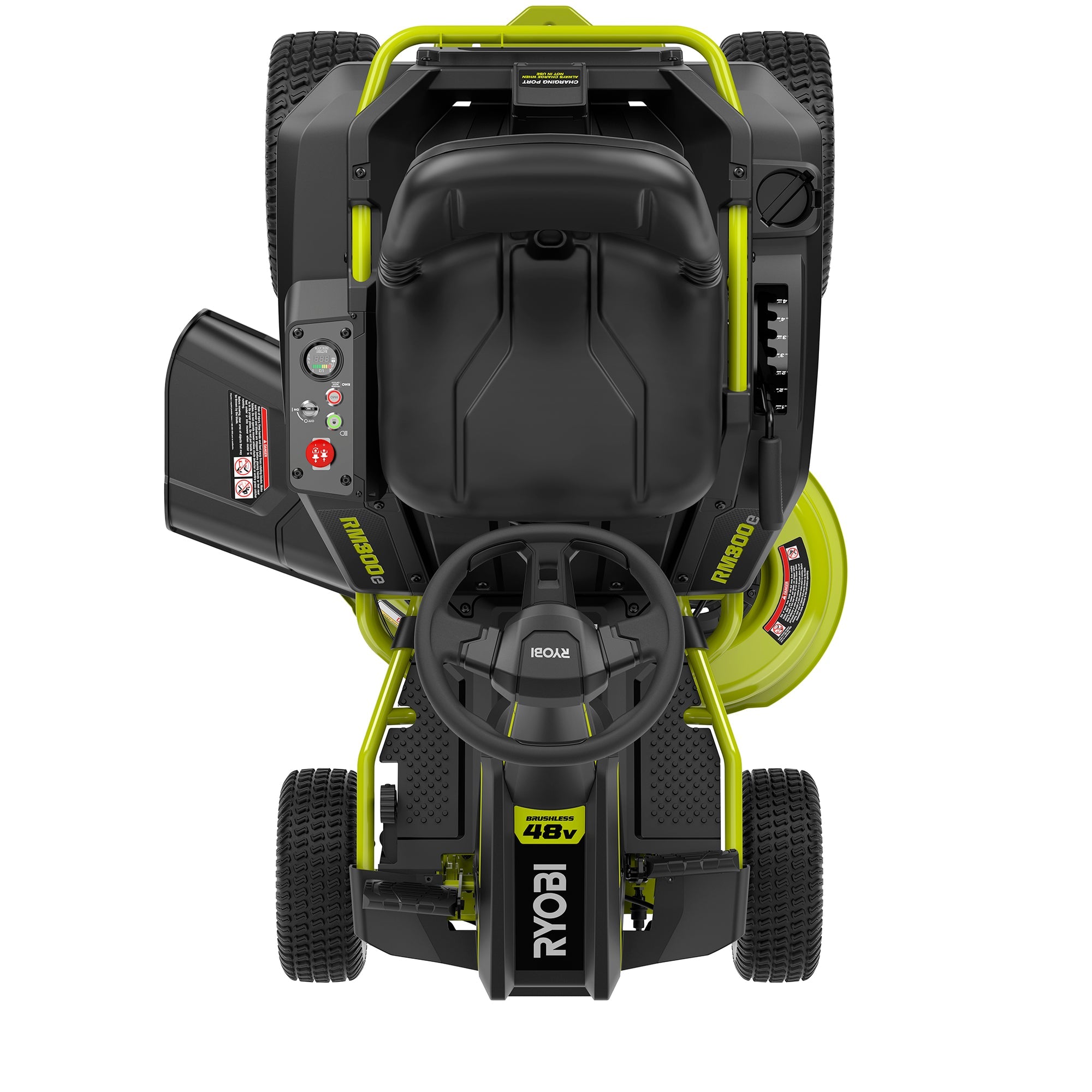 30" 50 AH Electric Riding Lawn Mower