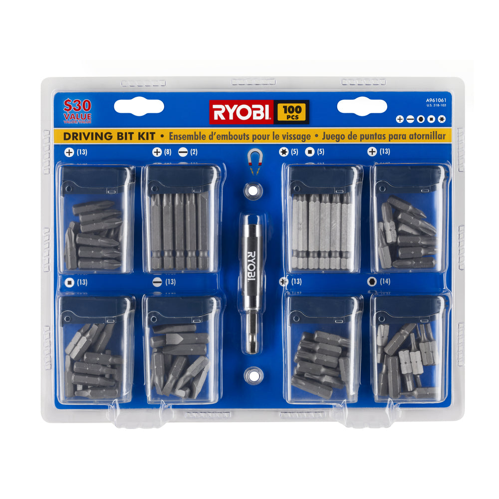 100 PC. Driving Bit Set