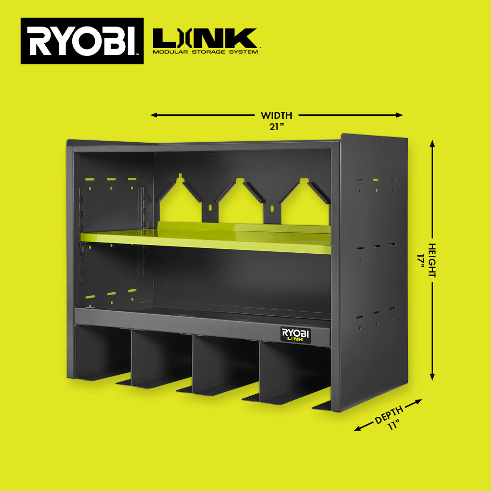 Open Tool Organizer Cabinet