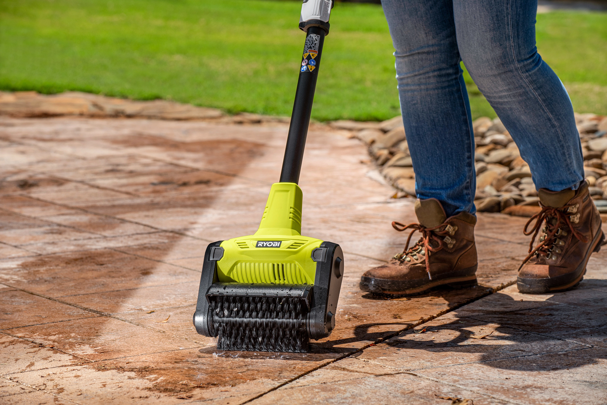 Patio Cleaner Universal Brush