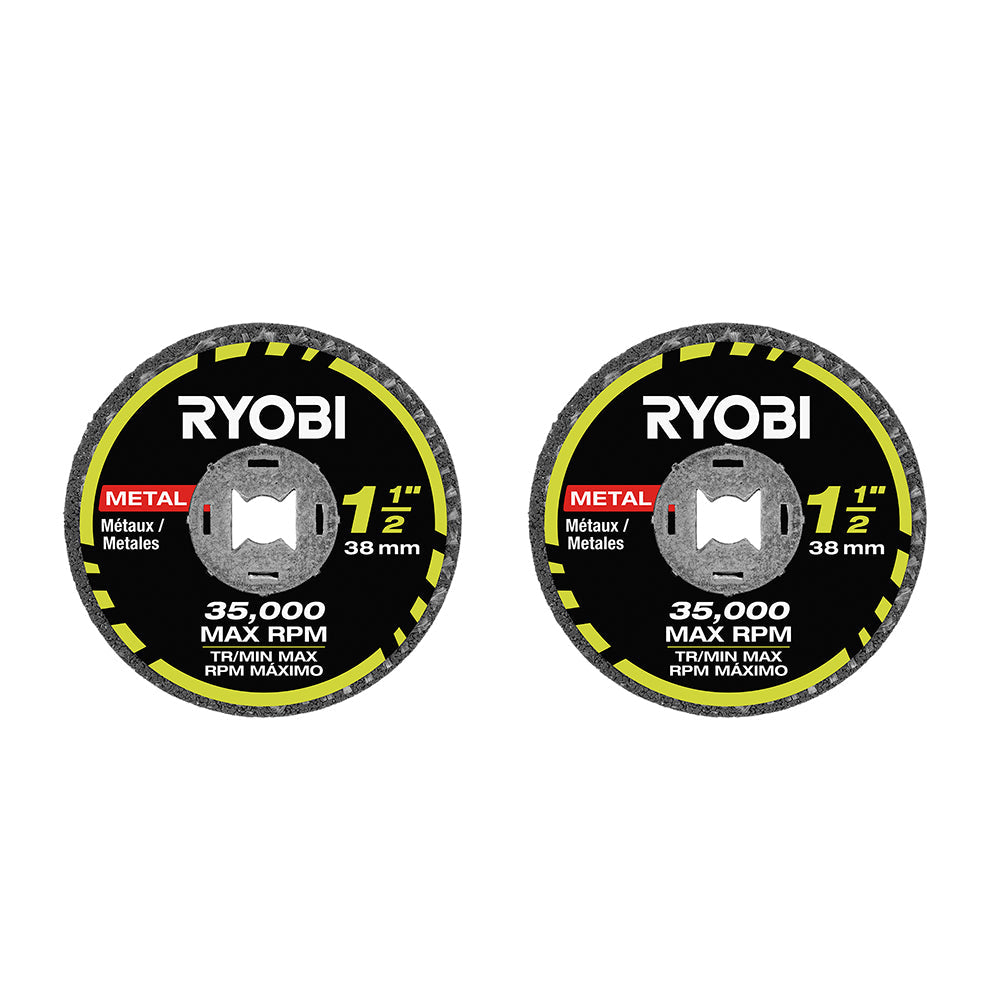 2 PC. 1-1/2" Metal Grinding Wheel