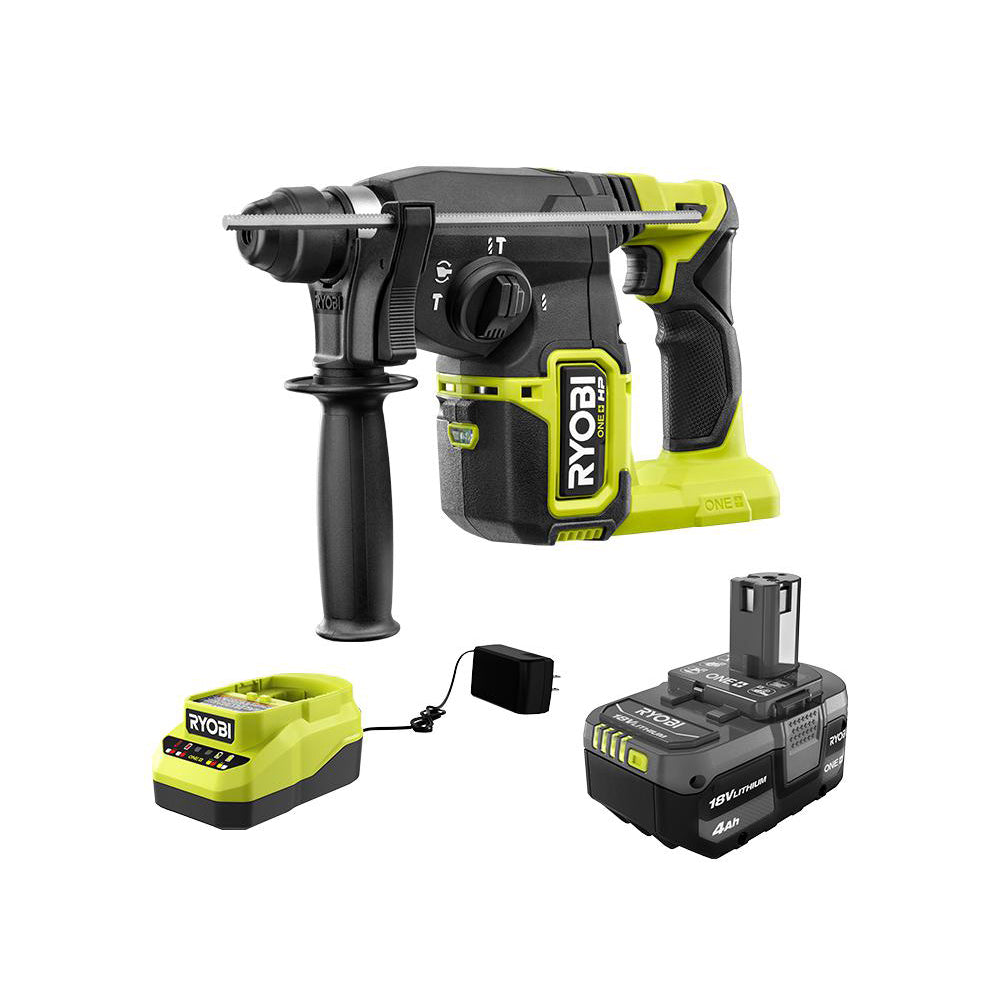 RYOBI ONE+ HP BL 1IN SDS-Plus Rotary Hammr Kit