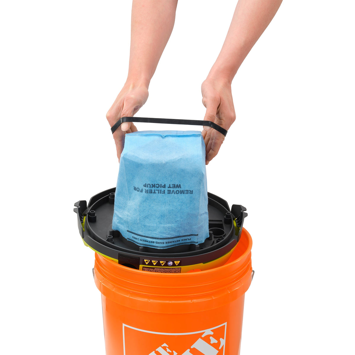 Bucket Top Wet/Dry Filter Bags (4-Pack)