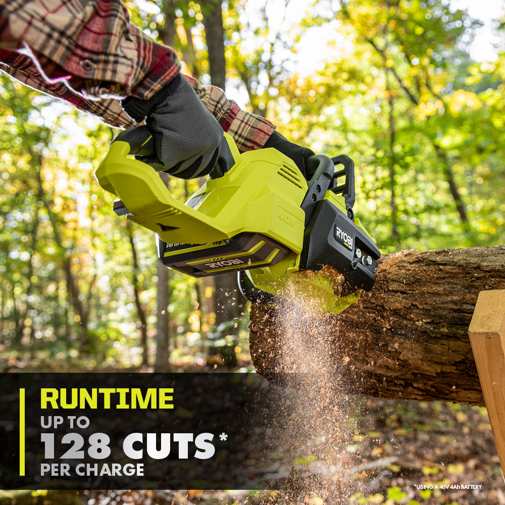40V HP Brushless 14" Chainsaw Kit