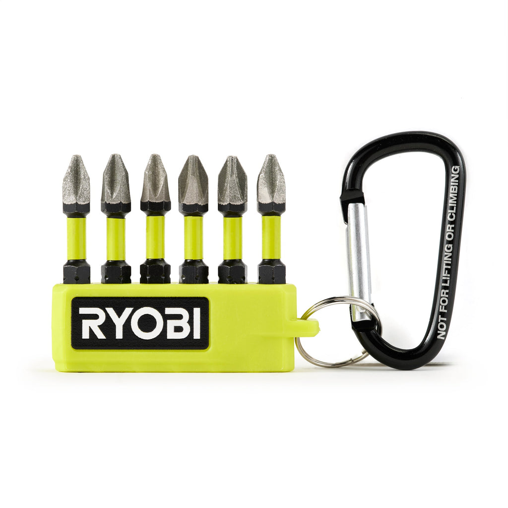 2" Diamond Grit Impact Drive Bits (6-Piece)