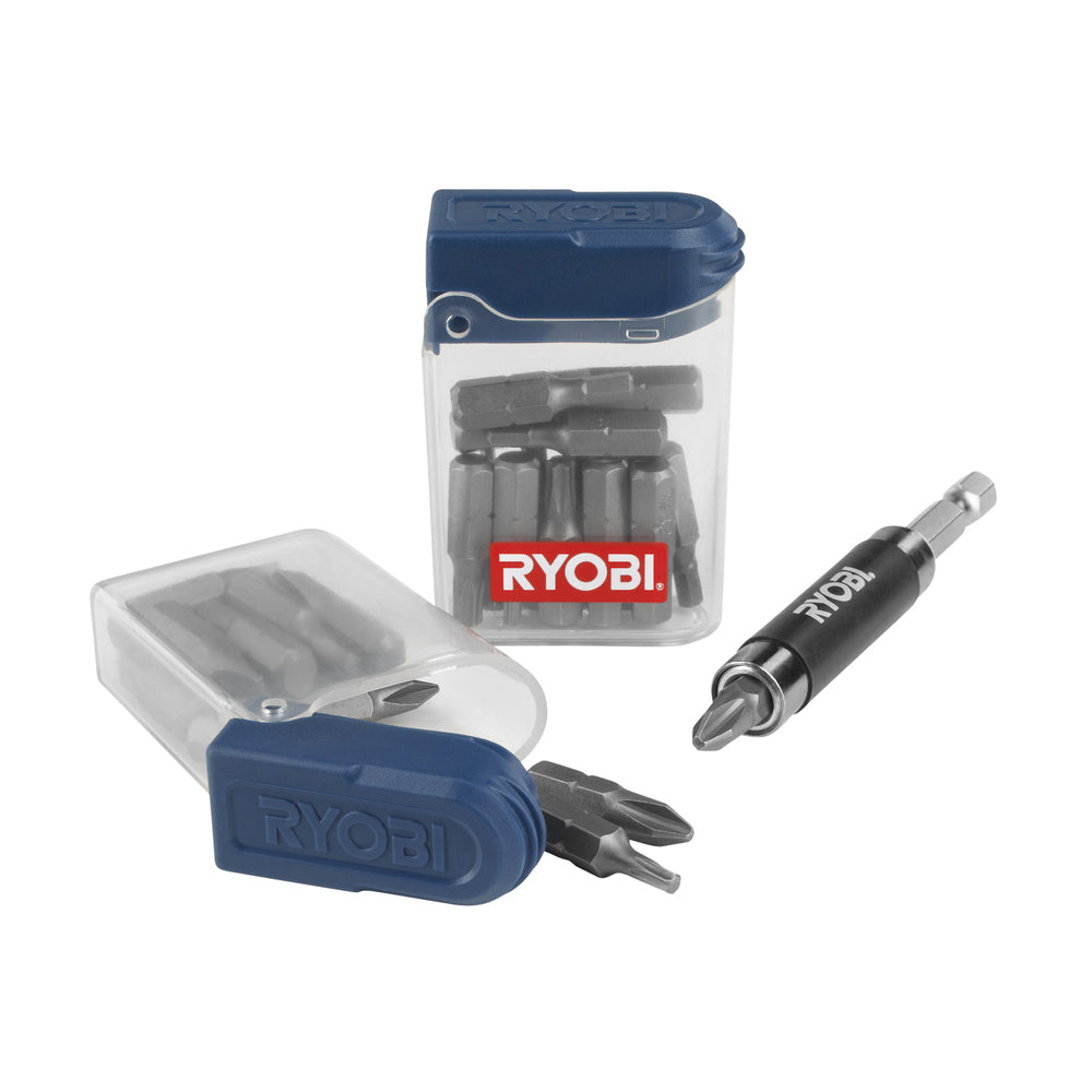 Driver Bit Set with Compact Screw Guide (30 PC.)