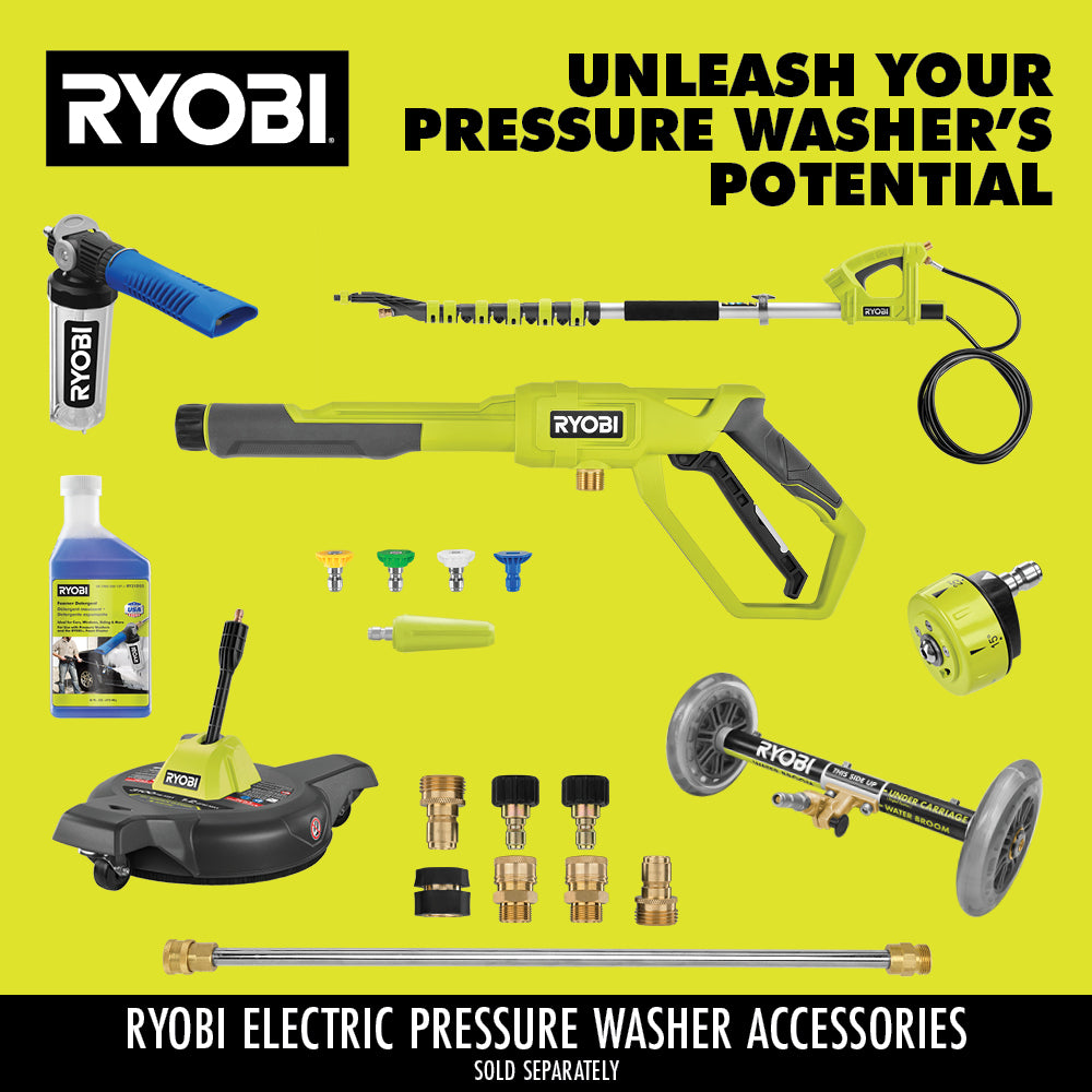2000 PSI Electric Pressure Washer with Free 12" Electric Pressure Washer Surface Cleaner