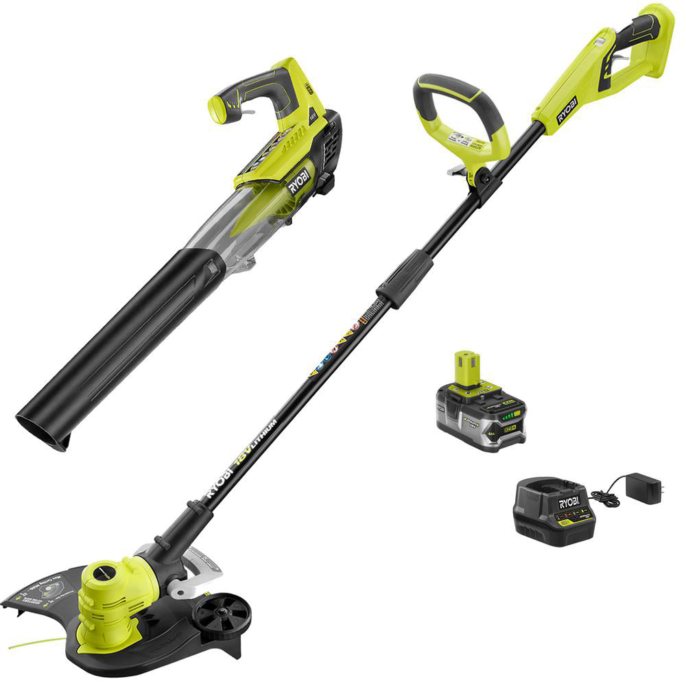 18V ONE+ STRING TRIMMER, HEDGE TRIMMER AND BLOWER Kit