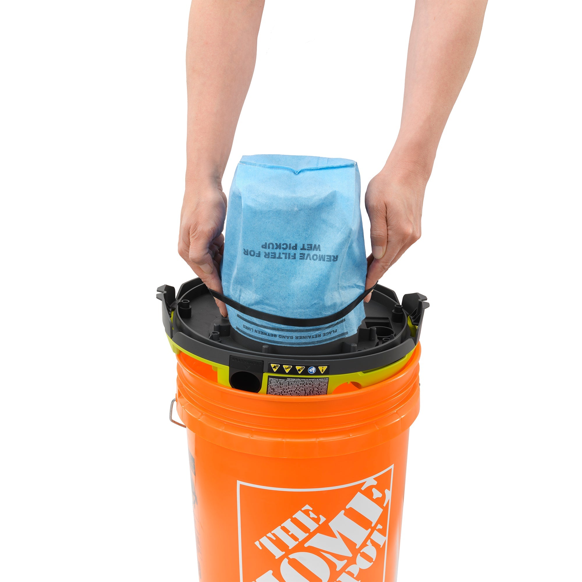 Bucket Top Wet/Dry Filter Bags (4-Pack)