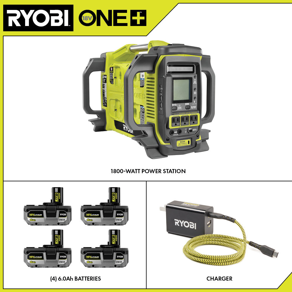 18V ONE+ 1800-Watt Power Station Kit