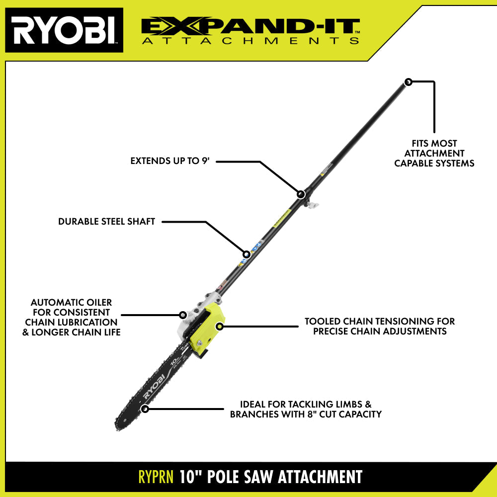 EXPAND-IT 10" Pole Saw Attachment