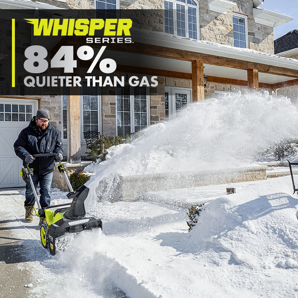 40V HP Brushless 21" Whisper Series Snow Blower Kit