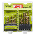 Titanium Drill Bit Set (32-Piece)
