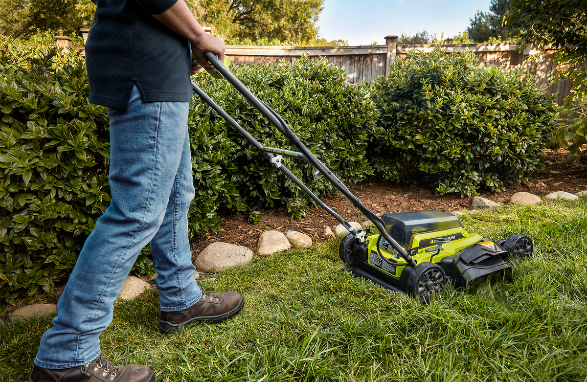 40V 2-IN-1 18" Push Lawn Mower Kit