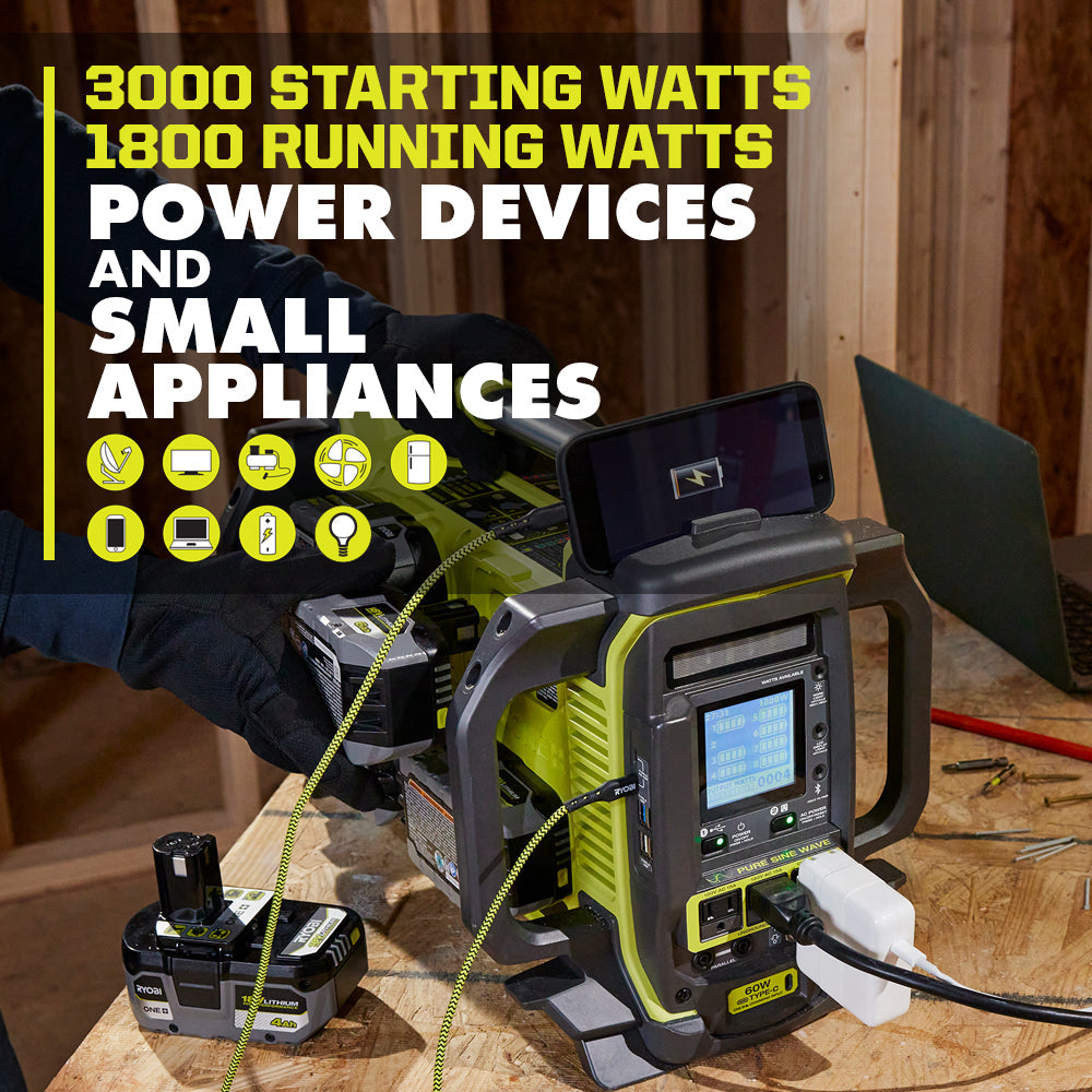 18V ONE+ 1800-Watt Power Station