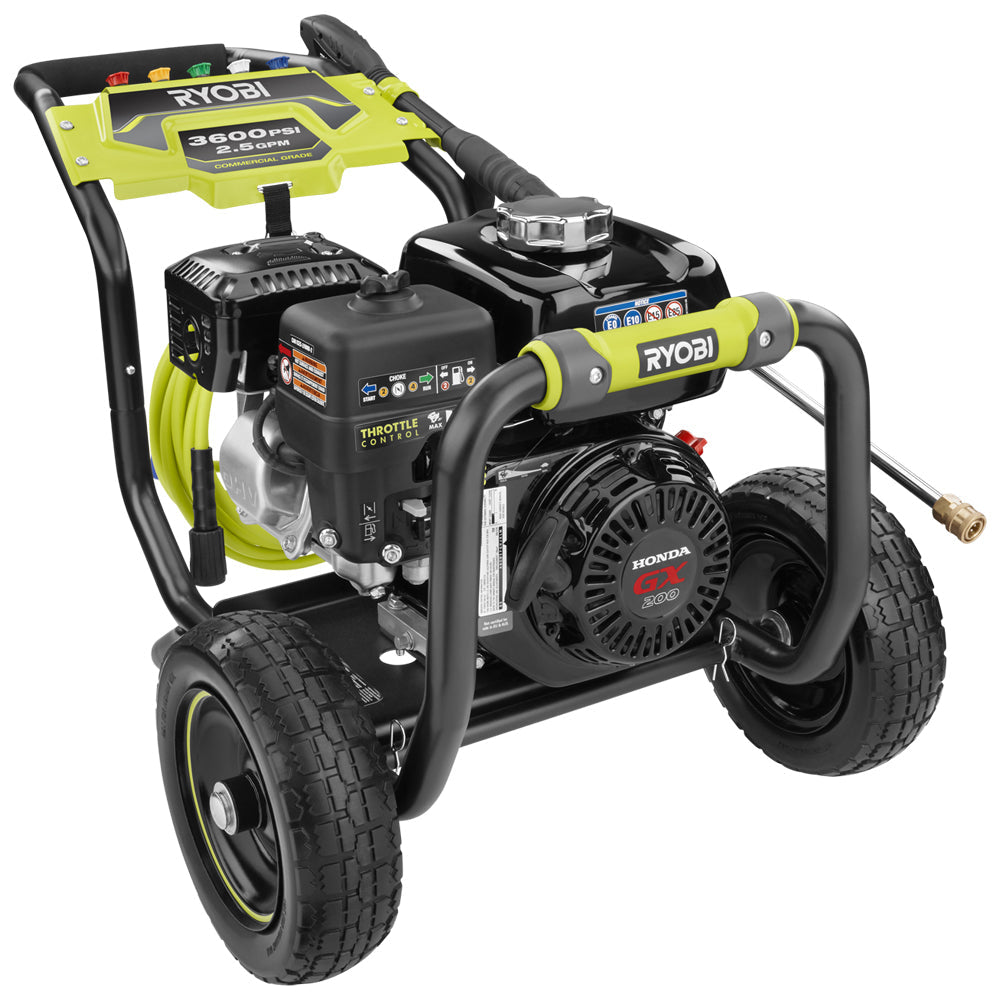 3600 PSI Honda  GX200 Gas Pressure Washer