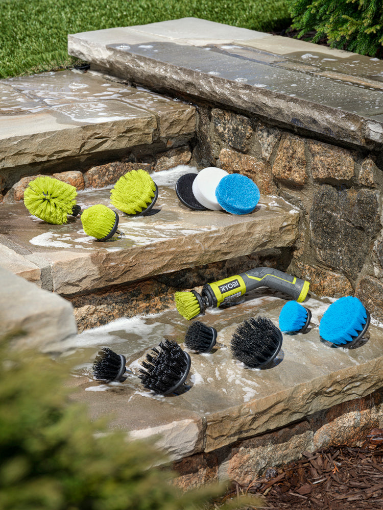 3 PC. 3.5" Scour Pad Scrubbing Kit