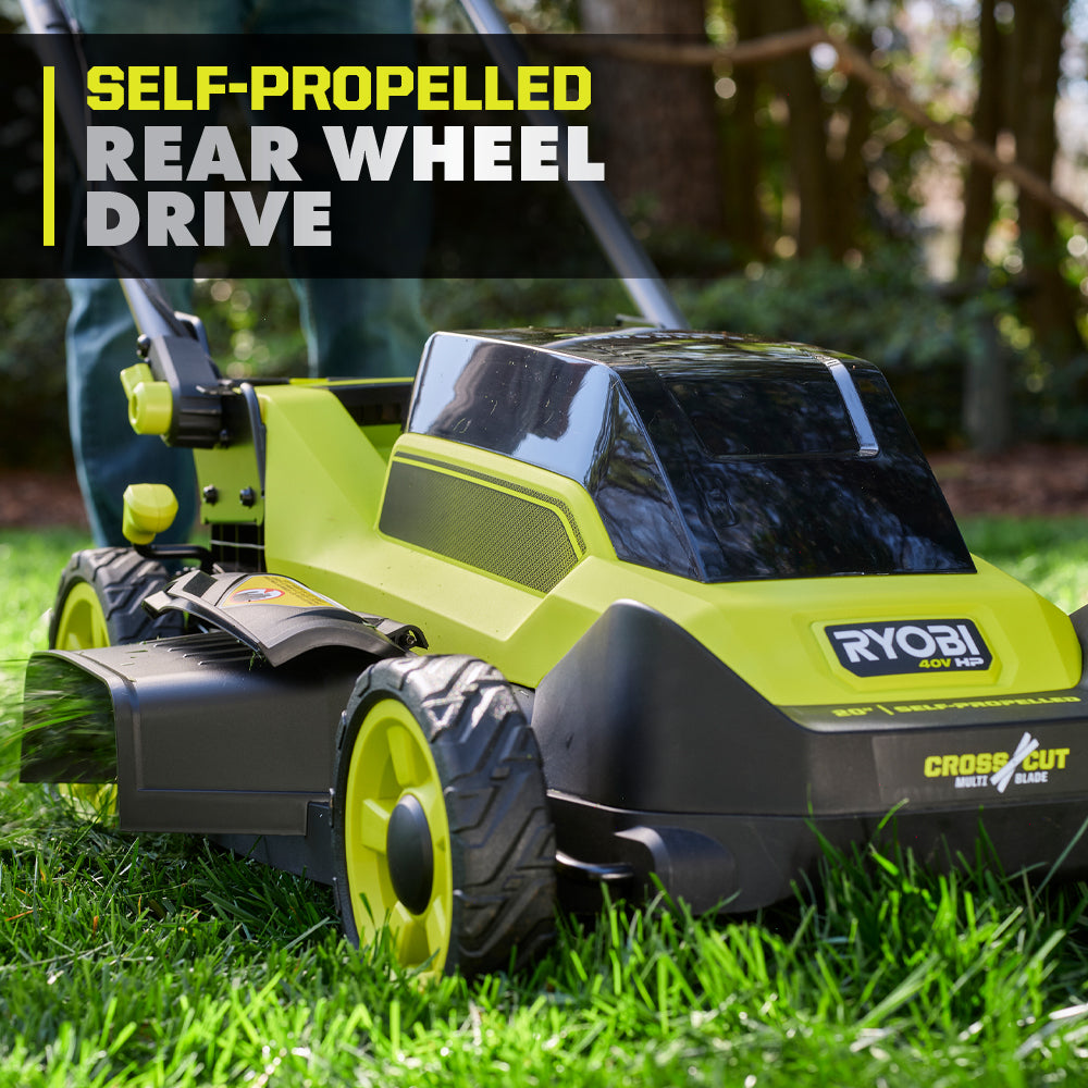 40V HP Brushless 20" Self-Propelled Multi-Blade Mower Kit