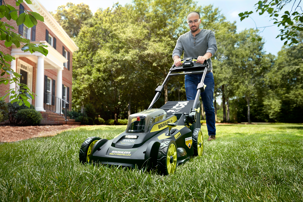 40V Brushless 20" Self-Propelled Lawn Mower