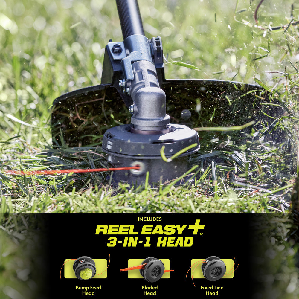 40V HP Brushless 600 CFM WHISPER SERIES Blower & 15" Carbon Fiber String Trimmer Combo Kit