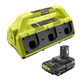 18V ONE+ 6-PORT DUAL CHEMISTRY INTELLIPORT SUPERCHARGER AND 2.0Ah BATTERY