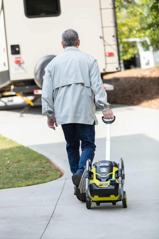 40V 1500 PSI 1.2 GPM Cordless Cold Water Electric Pressure Washer with (2) 5.0 Ah Batteries and Charger