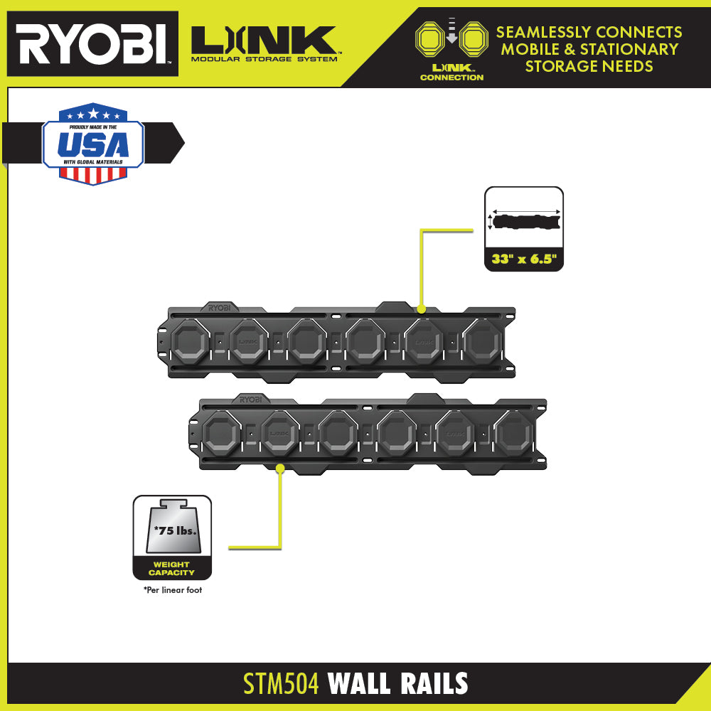12 PC. LINK Wall Storage Kit