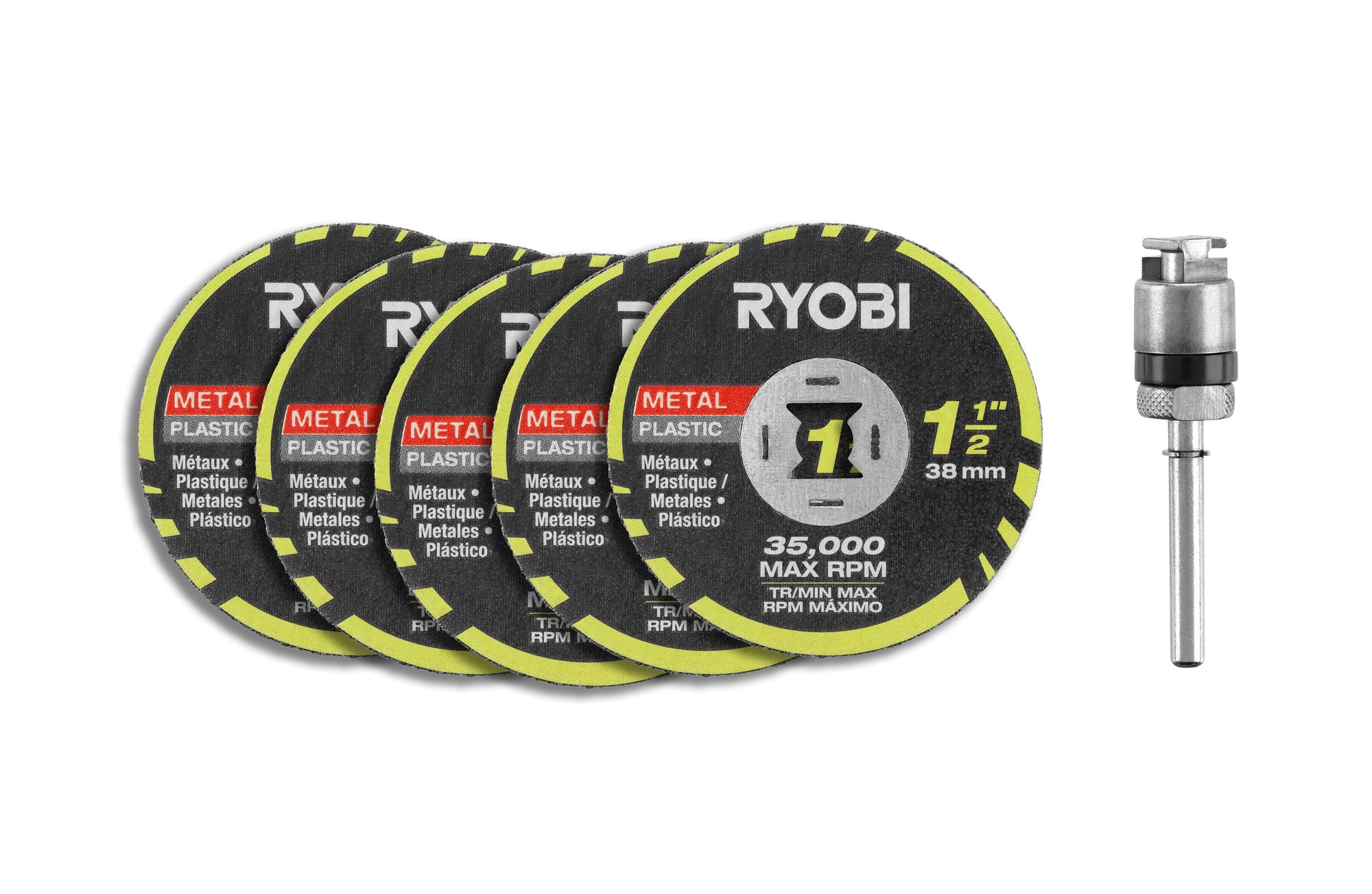 6PC. Twist Lock Cut-Off Wheels