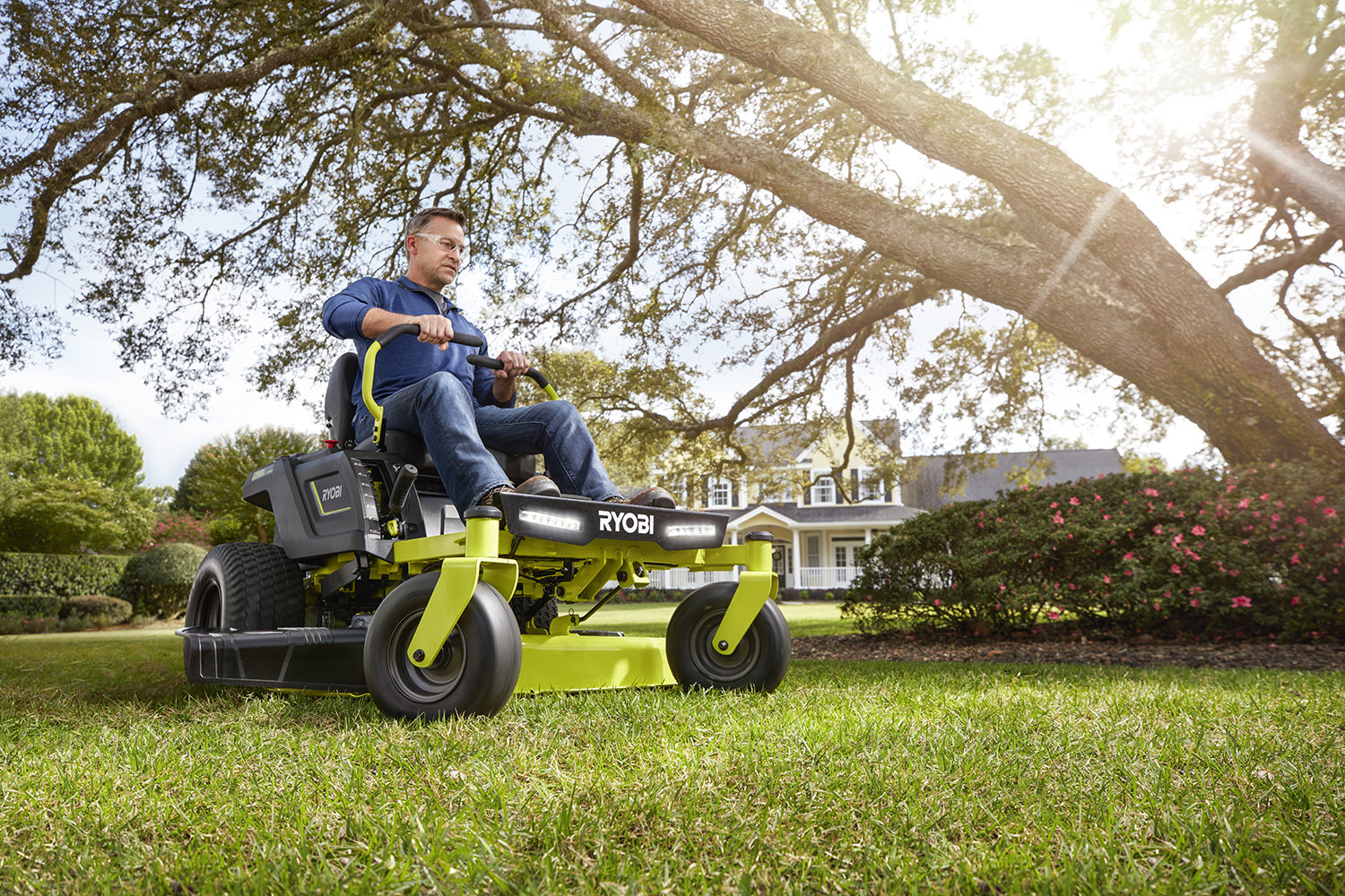 42" 75 AH Zero Turn Electric Riding Lawn Mower