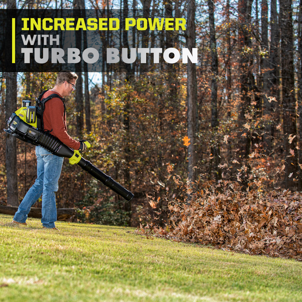 40V HP Brushless 730 CFM Backpack Blower Kit