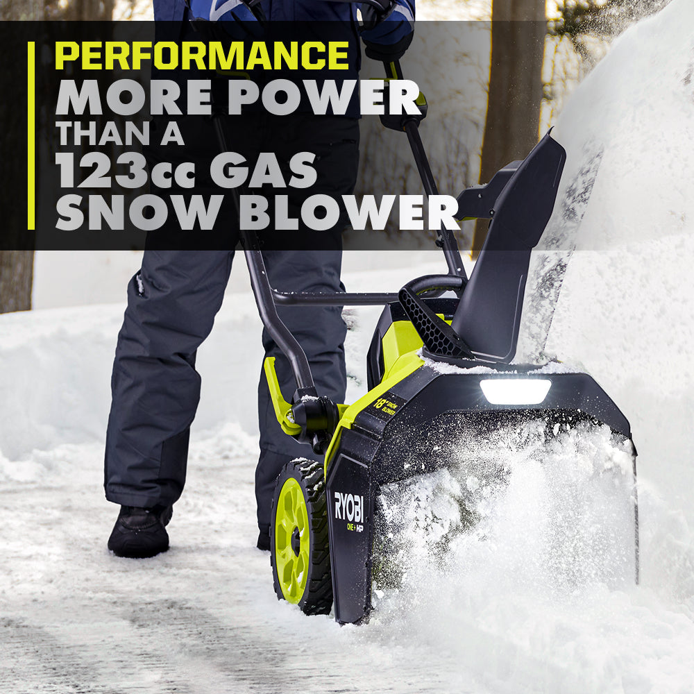 18V ONE+ HP Brushless 18" Single-Stage Snow Blower