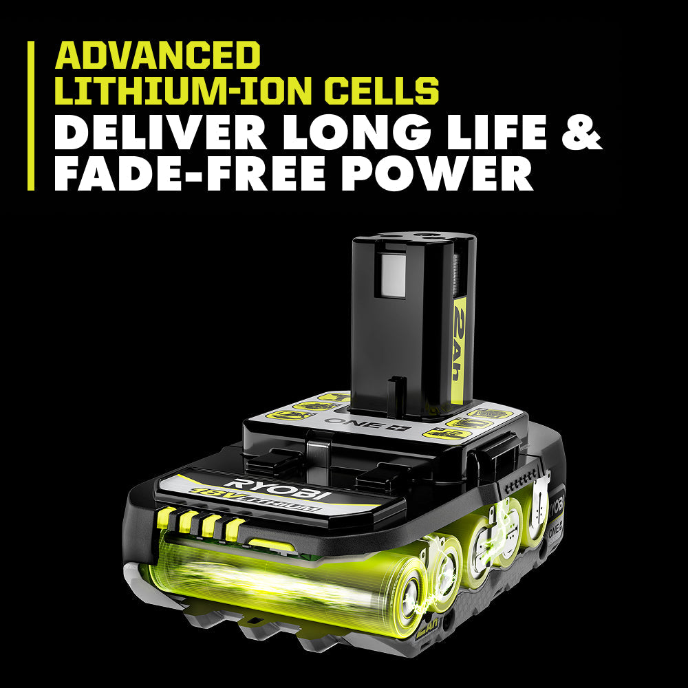 18V ONE+ 2Ah Lithium Battery (2-Pack)