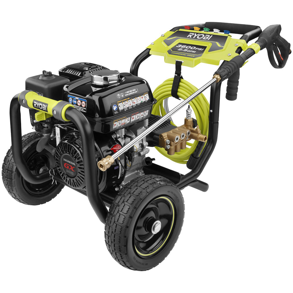 3600 PSI Honda  GX200 Gas Pressure Washer