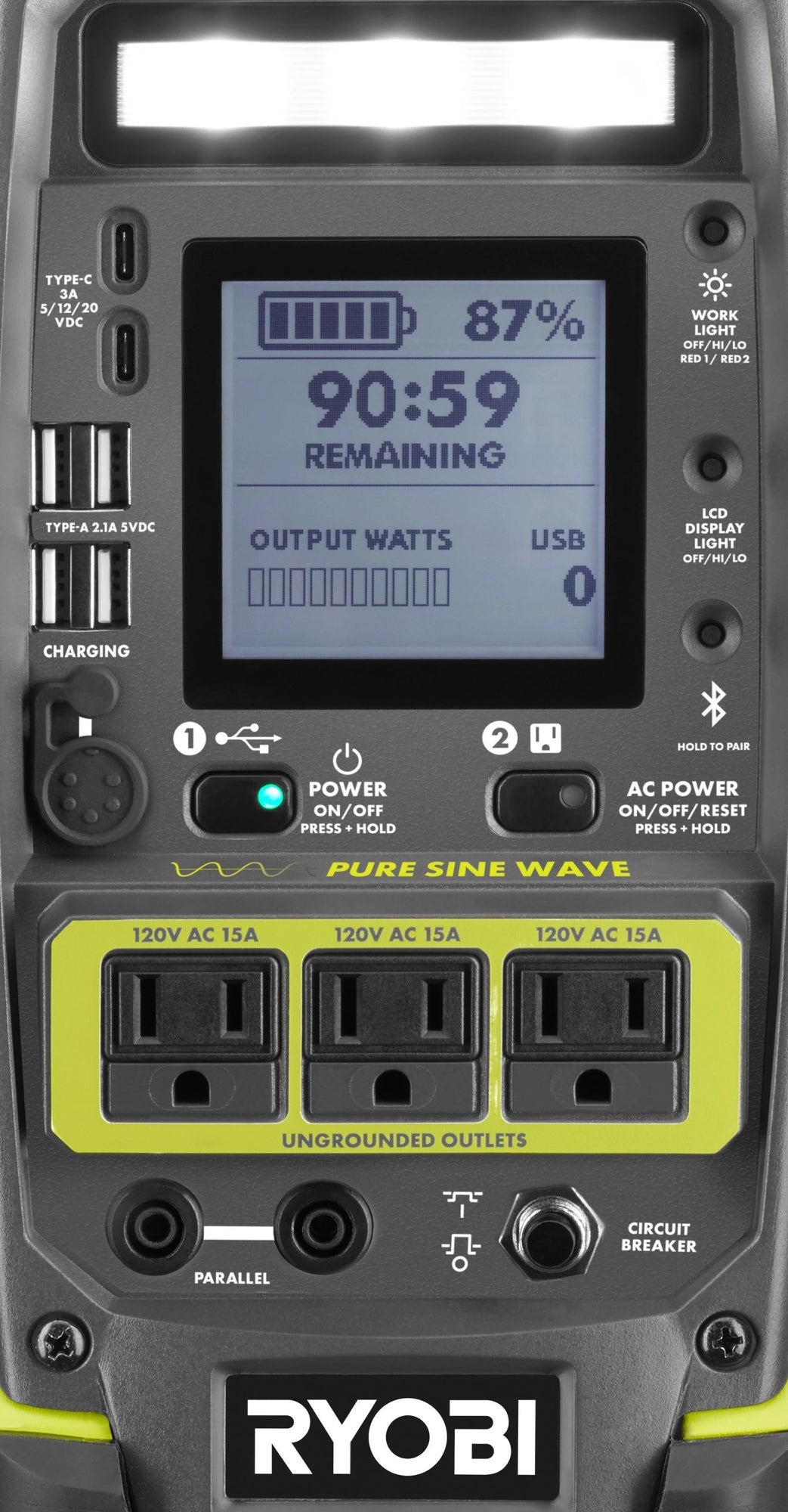 1800-Watt Portable Power Station