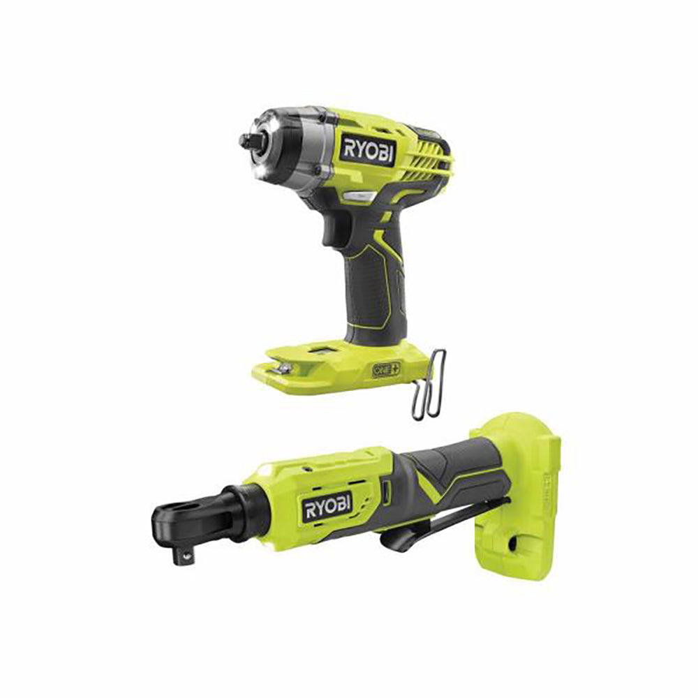18V ONE+ 3/8" 3-Speed Impact Wrench and 3/8" 4-Position Ratchet Kit (Tools Only)