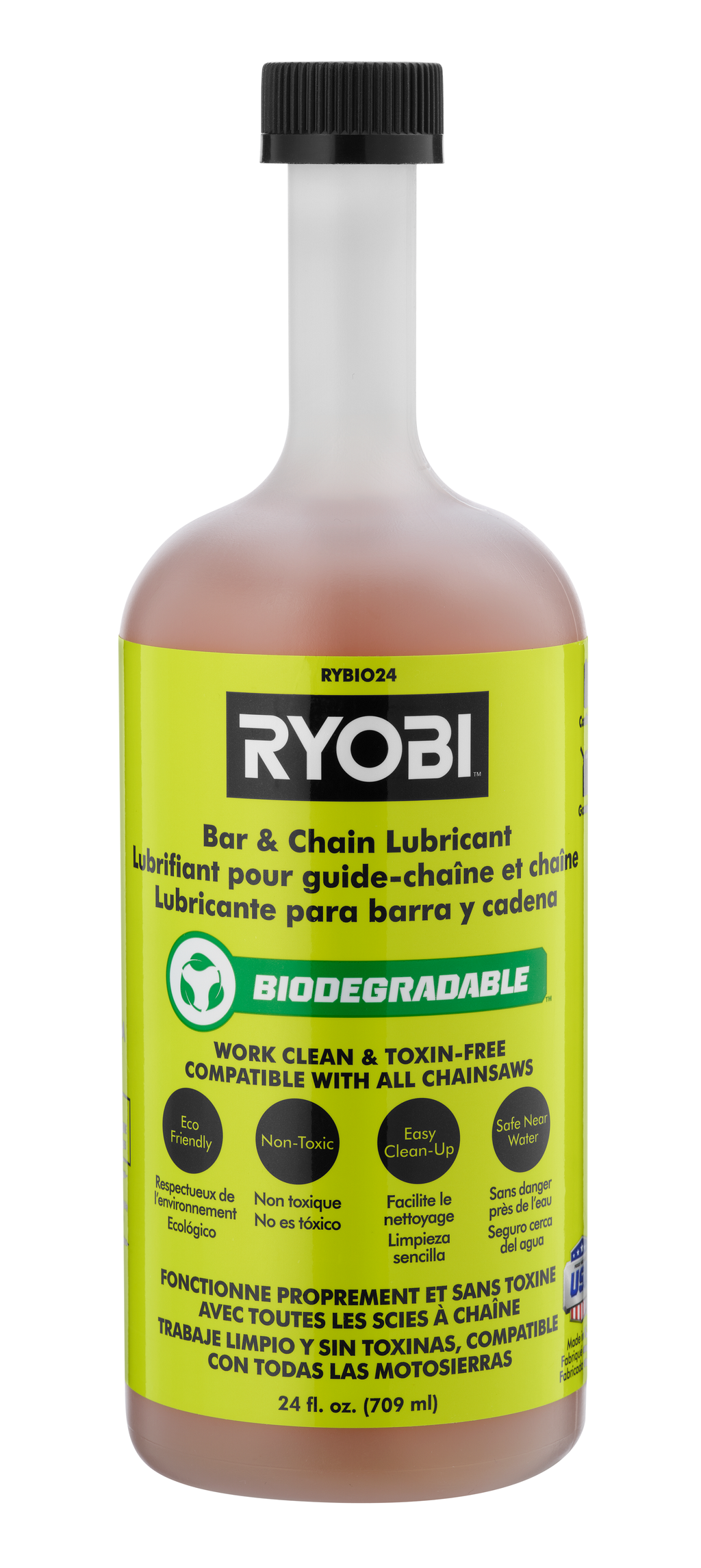 24 OZ. Biodegradable Bar and Chain Oil
