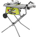 10" Expanded Capacity Table Saw with Rolling Stand