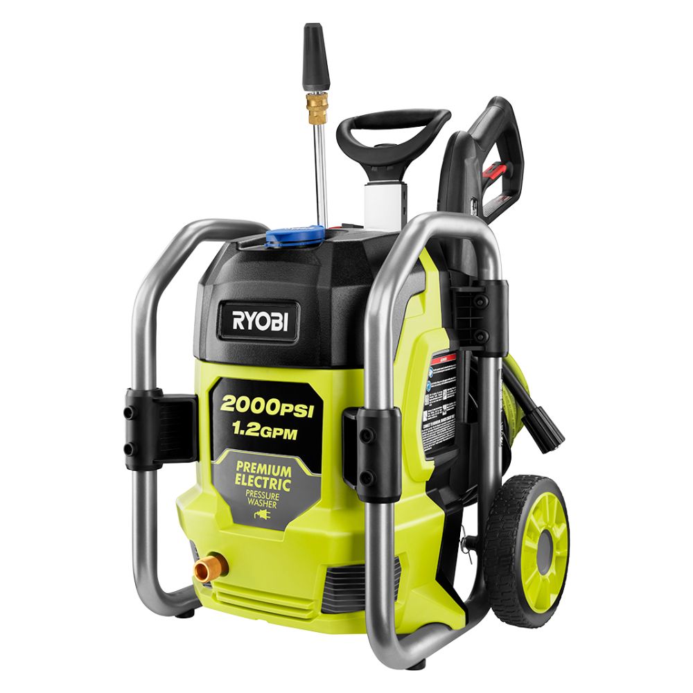 2000 PSI Electric Pressure Washer with Free 12" Electric Pressure Washer Surface Cleaner