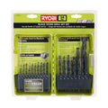 34 PC Black Oxide Drill Bit Set